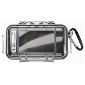 MICRO CASE PELI 1015 AVEC COUVERCLE TRANSPARENT