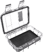 MICRO CASE PELI NOIRE M40 ETANCHE AVEC COUVERCLE TRANSPARENT