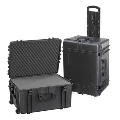 VALISE MAX 0620H340 AVEC MOUSSE PREDECOUPEE AVEC TROLLEY