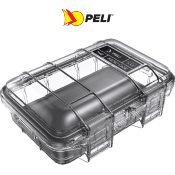 MICRO CASE SERIES™ - PELI™ - NOIRE M50 ETANCHE AVEC COUVERCLE TRANSPARENT