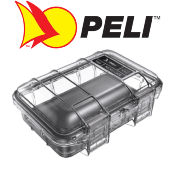 MICRO CASE SERIES™ - PELI™ - NOIRE M40 ETANCHE AVEC COUVERCLE TRANSPARENT