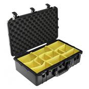 VALISE PELI AIR 1555 + KIT CLOISONS + MOUSSE ALVEOLEE