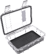 MICRO CASE PELI NOIRE M50 ETANCHE AVEC COUVERCLE TRANSPARENT