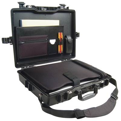 VALISE ORDINATEUR PELICASE 1495CC1 AVEC CLOISONS + POCHETTE