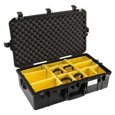 VALISE PELI AIR 1605 + KIT CLOISONS + MOUSSE ALVEOLEE