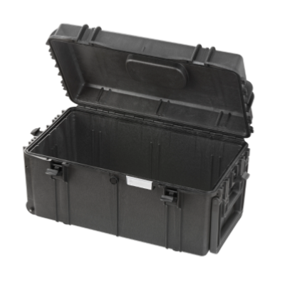 VALISE MAX 0630 NOIRE VIDE + ROULETTES