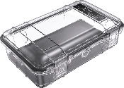 MICRO CASE PELI NOIRE M60 ETANCHE AVEC COUVERCLE TRANSPARENT